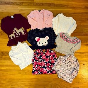 VGUC 18-24 month- Sweater/Blouse Lot- Gymboree, Baby Gap, Carters -Mix & Match